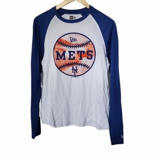 New Era New York Mets Long Sleeve Mens Large